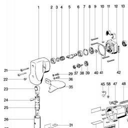 Metabo KU 6870 spare parts