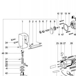 Metabo KU 6872 spare parts