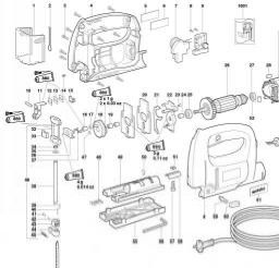 Metabo STE 75 Quick spare parts