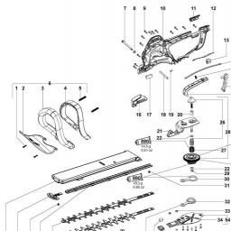 Metabo HS 8745 spare parts