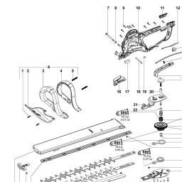 Metabo HS 8755 spare parts