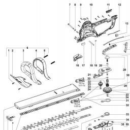 Metabo HS 8855 spare parts