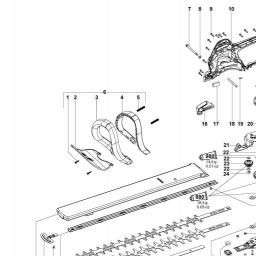Metabo HS 8865 spare parts