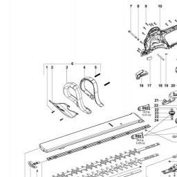 Metabo HS 8865 spare parts
