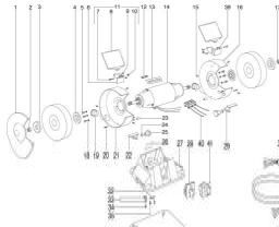 Metabo DS D 9250 spare parts