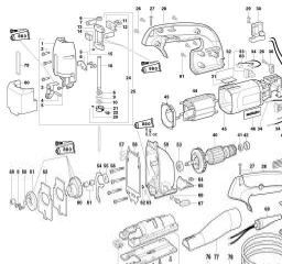 Metabo STEB 135 spare parts