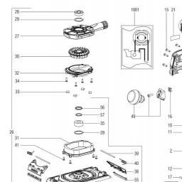 Metabo SRE 4350 TurboTec spare parts