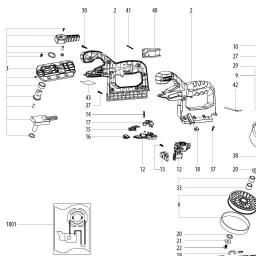 Metabo MBS 18 LTX 2.5 spare parts
