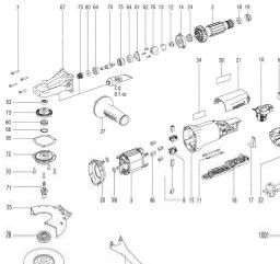 Metabo WEPF 9-125 spare parts