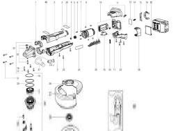 Metabo WPB 18 LTX BL 125 Quick spare parts