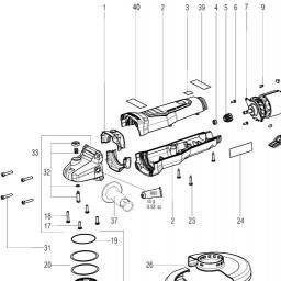 Metabo WPB 18 LTX BL 150 spare parts