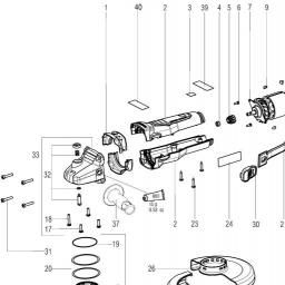 Metabo WB 18 LTX BL 150 Quick spare parts