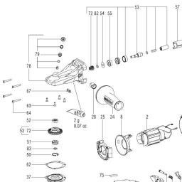 Metabo WEVF 10-125 Quick Inox spare parts