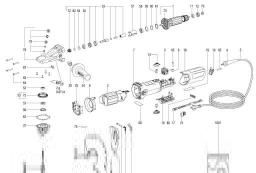 Metabo WEF 15-125 Quick spare parts