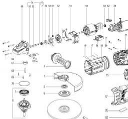 Metabo WPB 36 LTX BL 230 spare parts
