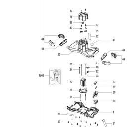 Metabo RWE 1020 spare parts