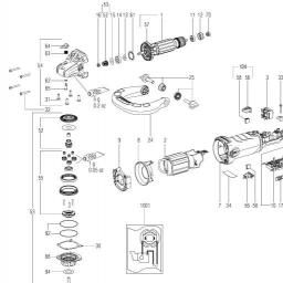 Metabo PE 15-25 spare parts