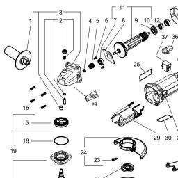 Metabo W 72125 spare parts