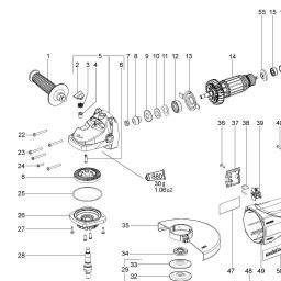 Metabo WX 22230 spare parts