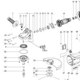 Metabo W 21180 spare parts