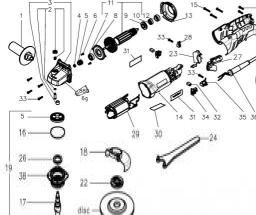 Metabo WE 14125 RT spare parts