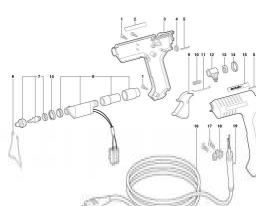Metabo KE 3000 spare parts