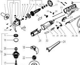 Metabo W 12125 RT spare parts