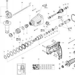 Metabo BHE 2442 spare parts