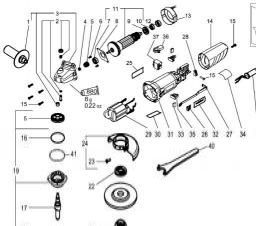 Metabo EWS 8-100 spare parts