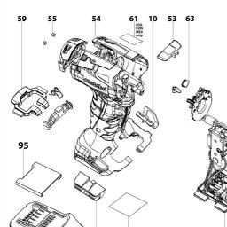 Metabo SSW 18 LTX 200 spare parts