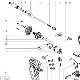 Metabo NP 18 LTX BL 5 spare parts