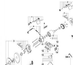 Metabo DS 175 spare parts