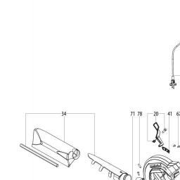Metabo KS 216 M Lasercut spare parts