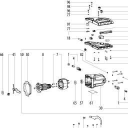 Metabo KGSM 216 Vario Max spare parts