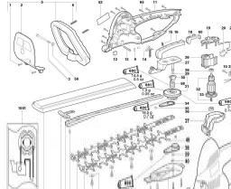 Metabo HS 45 spare parts