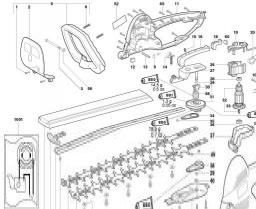 Metabo HS 55 spare parts