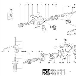 Metabo KHE Partner Edition spare parts