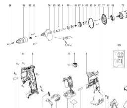 Metabo SE 18 LTX 4000 spare parts