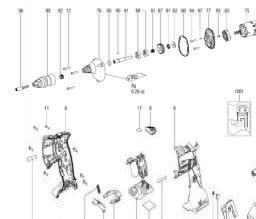 Metabo SE 18 LTX 6000 spare parts