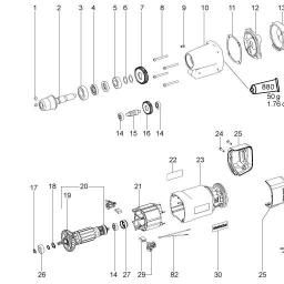 Metabo MAG 32 spare parts