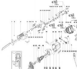 Metabo PSE 1200 spare parts