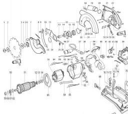 Metabo KS 66 spare parts