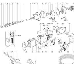 Metabo GE 900 Plus spare parts