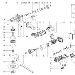 Metabo WF 18 LTX 125 spare parts