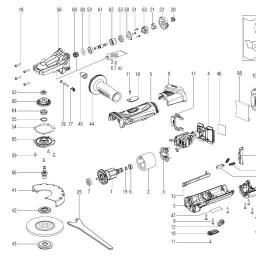 Metabo WF 18 LTX 125 spare parts