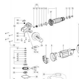 Metabo WE 15-125 S IK spare parts