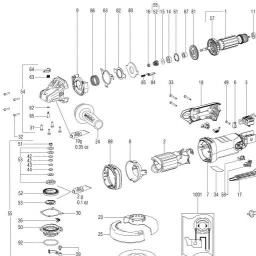 Metabo WEPBA 17-125 IK spare parts