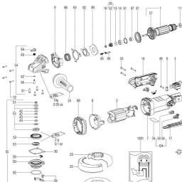 Metabo WEPBA 17-125 IK spare parts