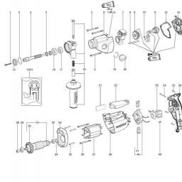 Metabo BE 751 IK spare parts