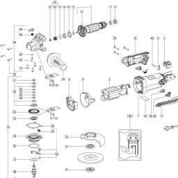 Metabo WP 12-125 DC IK spare parts